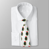 Cravate joyeux gorille de noël (Attaché)