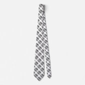 Cravate Joyeux Halloween sur Spider Web Text Necktie (Devant)