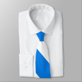 Cravate Joyeux Israel Independence Day Blue Star de David (Attaché)