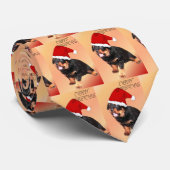 Cravate Joyeux Noël (Roulé)