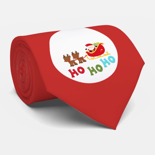 Cravate Joyeux Noël (Roulé)