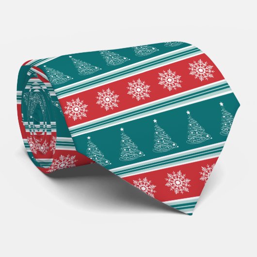 Cravate Joyeux Noël (Roulé)