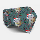 Cravate Joyeux Noël australien Koala (Roulé)
