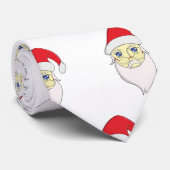 Cravate Joyeux Noël Père Noël (Roulé)