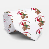 Cravate Joyeux Noël Teddy Bear (Roulé)