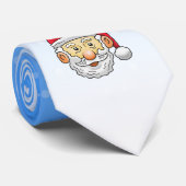 Cravate Joyeux Père Noël (Roulé)
