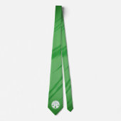 Cravate Joyeux Saint Patrick`s Day Shamrock vert irlandais (Devant)