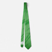 Cravate Joyeux Saint Patrick`s Day Shamrock vert irlandais (Dos)