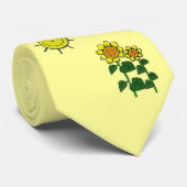 Cravate Joyeux soleil (Roulé)