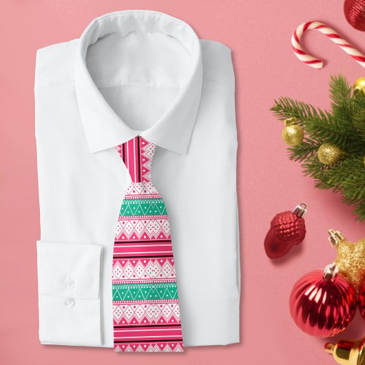 Cravate Joyeux voeux de Noël et de doux voeux