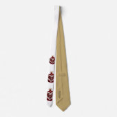 Cravate Judaica Pomegranate Heart Hanoukka Rosh Hashanah (Dos)
