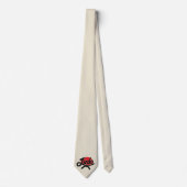 Cravate Judo - Ceinture noire - Soleil levant (Devant)