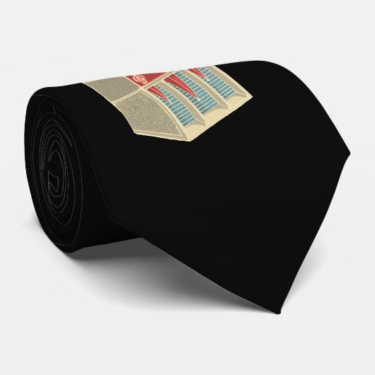 Cravate Juke-box (Roulé)