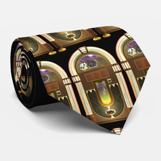 Cravate Jukebox (Tiled) (Roulé)