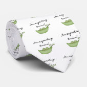 Cravate Jumeaux attendus - Pois dans un pod (Roulé)