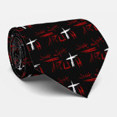 Cravate Just Spit Truth (Roulé)