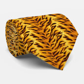Cravate Juste tigre (Roulé)