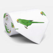 Cravate Kakariki à couronne jaune (Roulé)