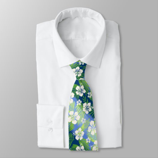 Cravate Kalani Tie Dye Blend Tropical Hibiscus (Attaché)