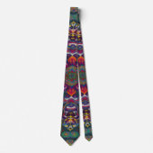 Cravate Kaleidoscope Pattern Tie (Devant)