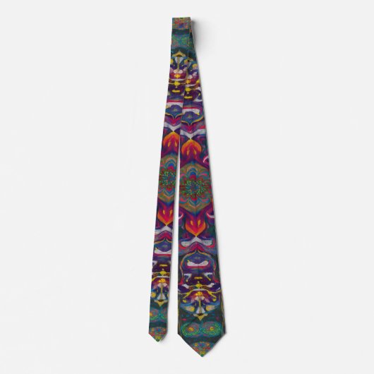 Cravate Kaleidoscope Pattern Tie (Dos)