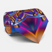 Cravate Kaléidoscope trois (Roulé)
