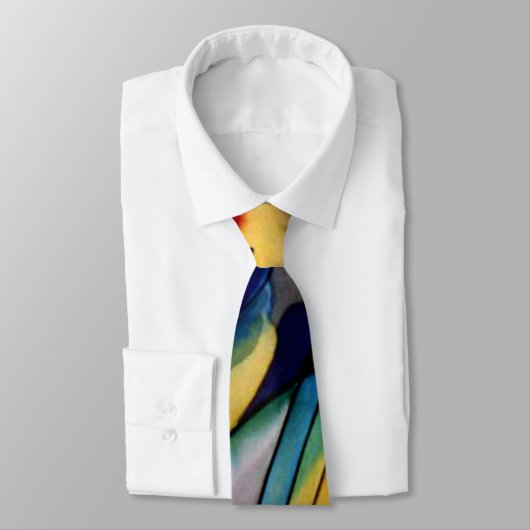 Cravate Kandinsky - 293, célèbre oeuvre d'art, (Attaché)