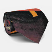 Cravate Kandinsky - Above and Left, (Roulé)