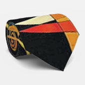 Cravate Kandinsky - Above and Left, (Roulé)