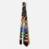 Cravate Kandinsky - Above and Left, (Dos)