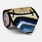 Cravate Kandinsky - Accords Opposes (Roulé)