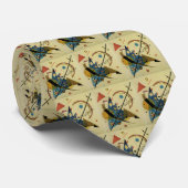Cravate Kandinsky Cercles Abstraits Formes (Roulé)