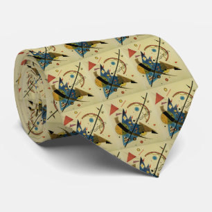 Cravate Kandinsky Cercles Abstraits Formes