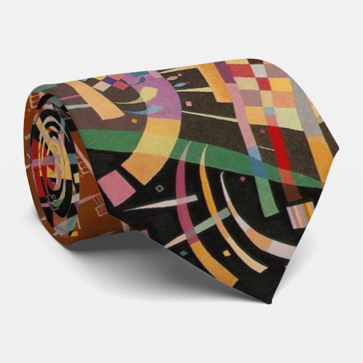 Cravate Kandinsky, Composition X Tie (Roulé)