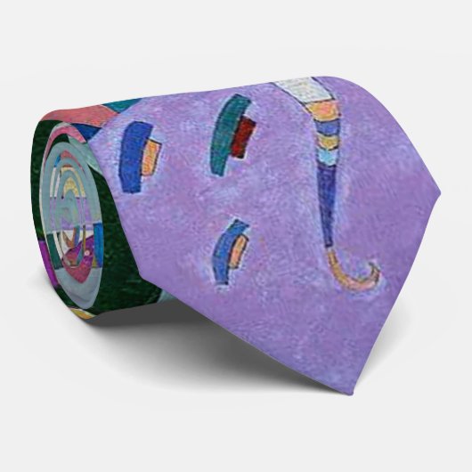 Cravate Kandinsky - Diverses pièces (Roulé)