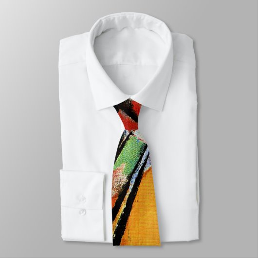 Cravate Kandinsky - Improvisation 26, Aviron, (Attaché)