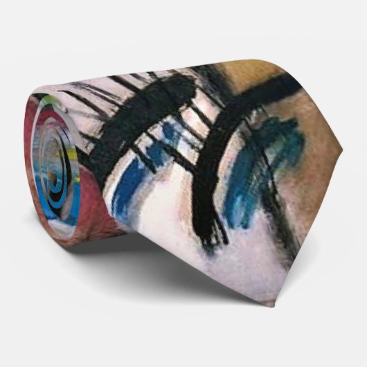 Cravate Kandinsky - Improvisation 28 (Roulé)