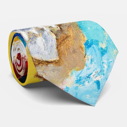 Cravate Kandinsky - Improvisation no 30, (Roulé)