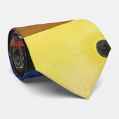 Cravate Kandinsky Inner Alliance Abstraite (Roulé)