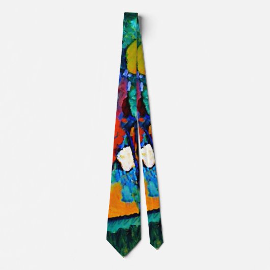 Cravate Kandinsky - La cascade, (Devant)