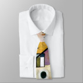 Cravate Kandinsky - Les accords s'opposent (Attaché)