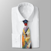 Cravate Kandinsky Moscou I Cityscape peinture Abstraite (Attaché)