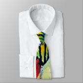 Cravate Kandinsky - Paysage avec pluie (Attaché)