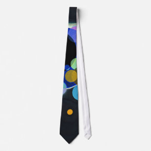 Cravate Kandinsky Plusieurs Cercles Artwork