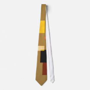 Cravate Kandinsky treize rectangles soustraient la