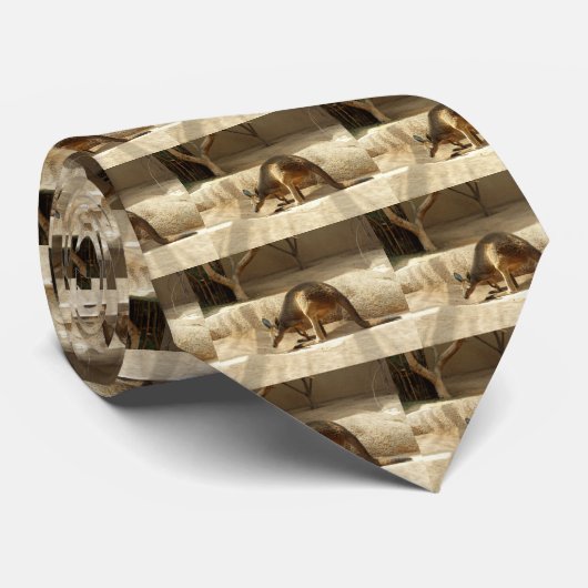 Cravate Kangaroos (Roulé)