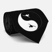 Cravate Kangourou de Yin Yang (Roulé)