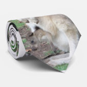 Cravate Kangourou et Joey (Roulé)