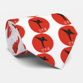 Cravate Karaté de Soleil Levant (Roulé)