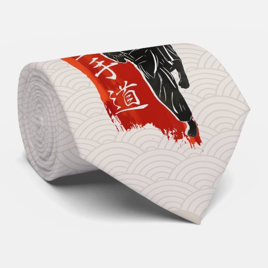 Cravate Karate Kata - The Art Within the Strike (Roulé)